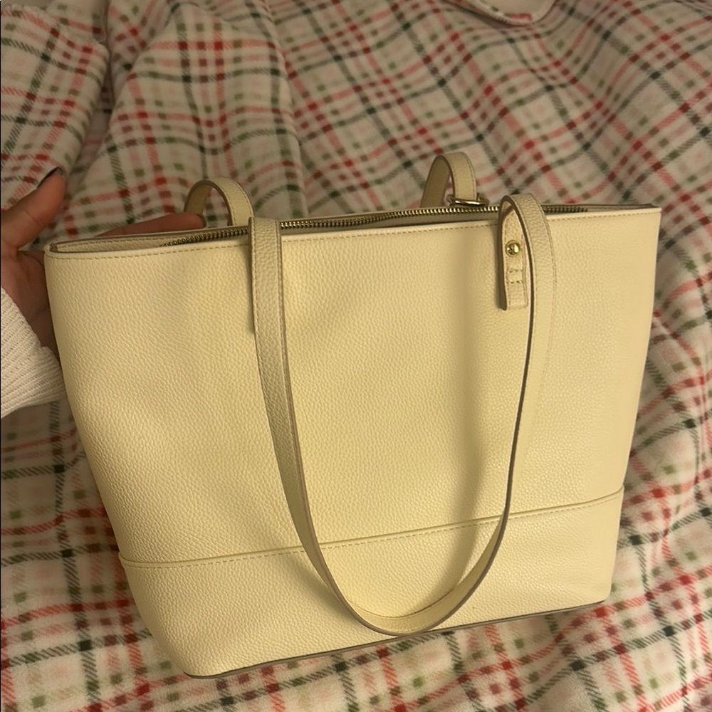 Butter Yellow Nanette Lepore Tote Bag - Picture 2 of 5
